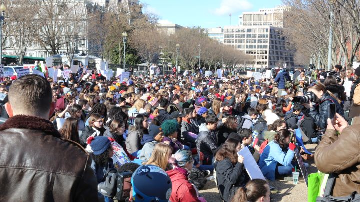 Students Protest For National Walkout Day