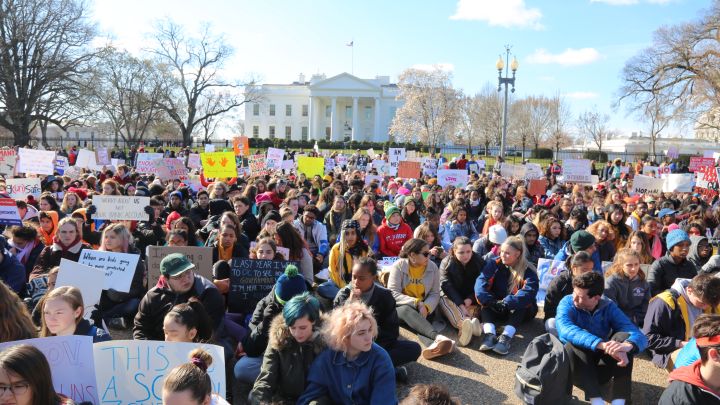 Students Protest For National Walkout Day