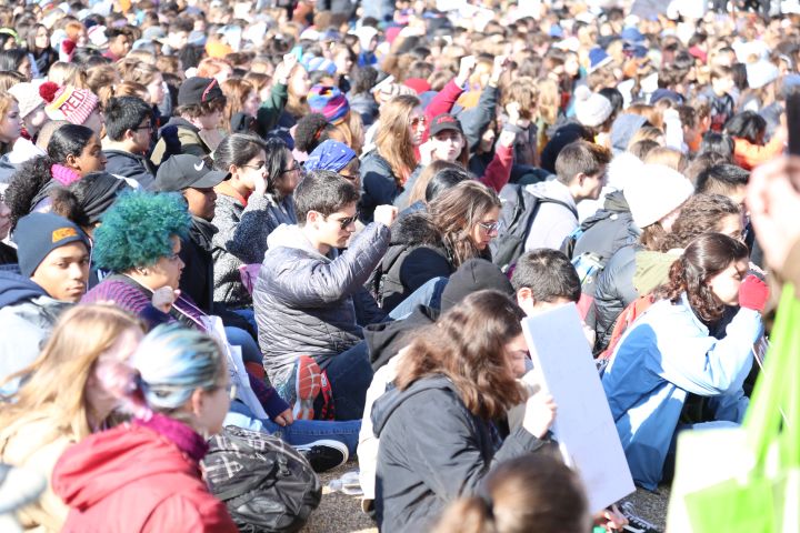 Students Protest For National Walkout Day