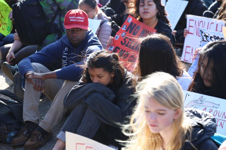 Students Protest For National Walkout Day