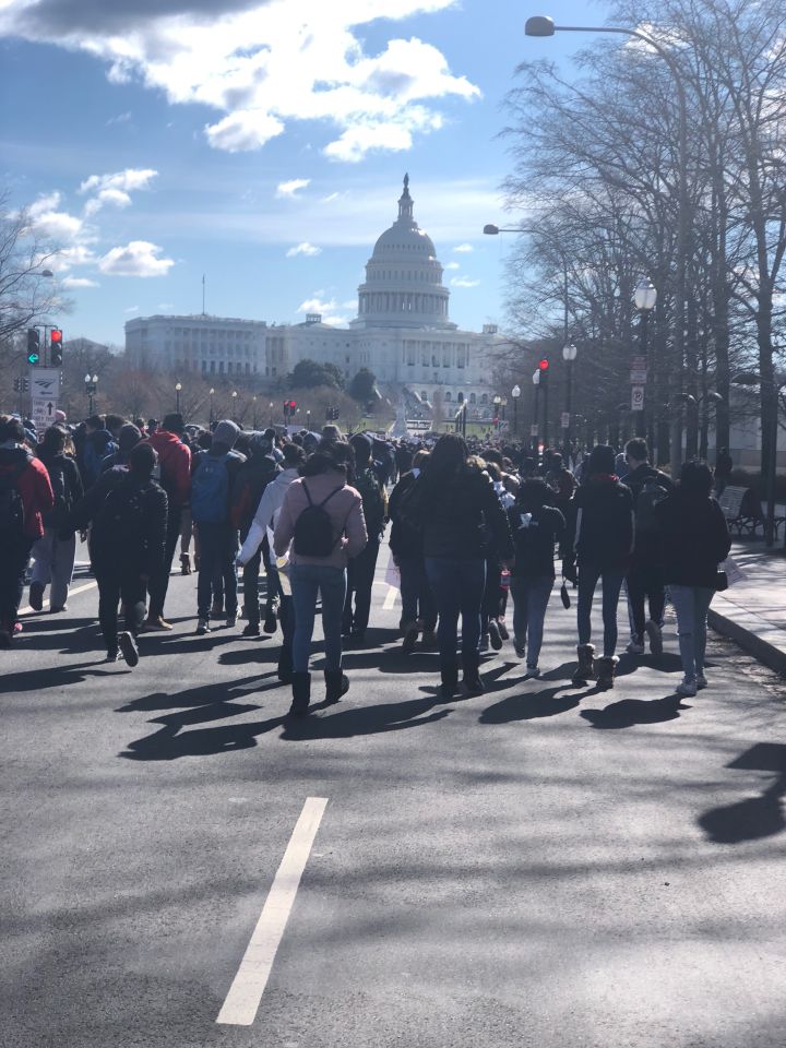 Students Protest For National Walkout Day