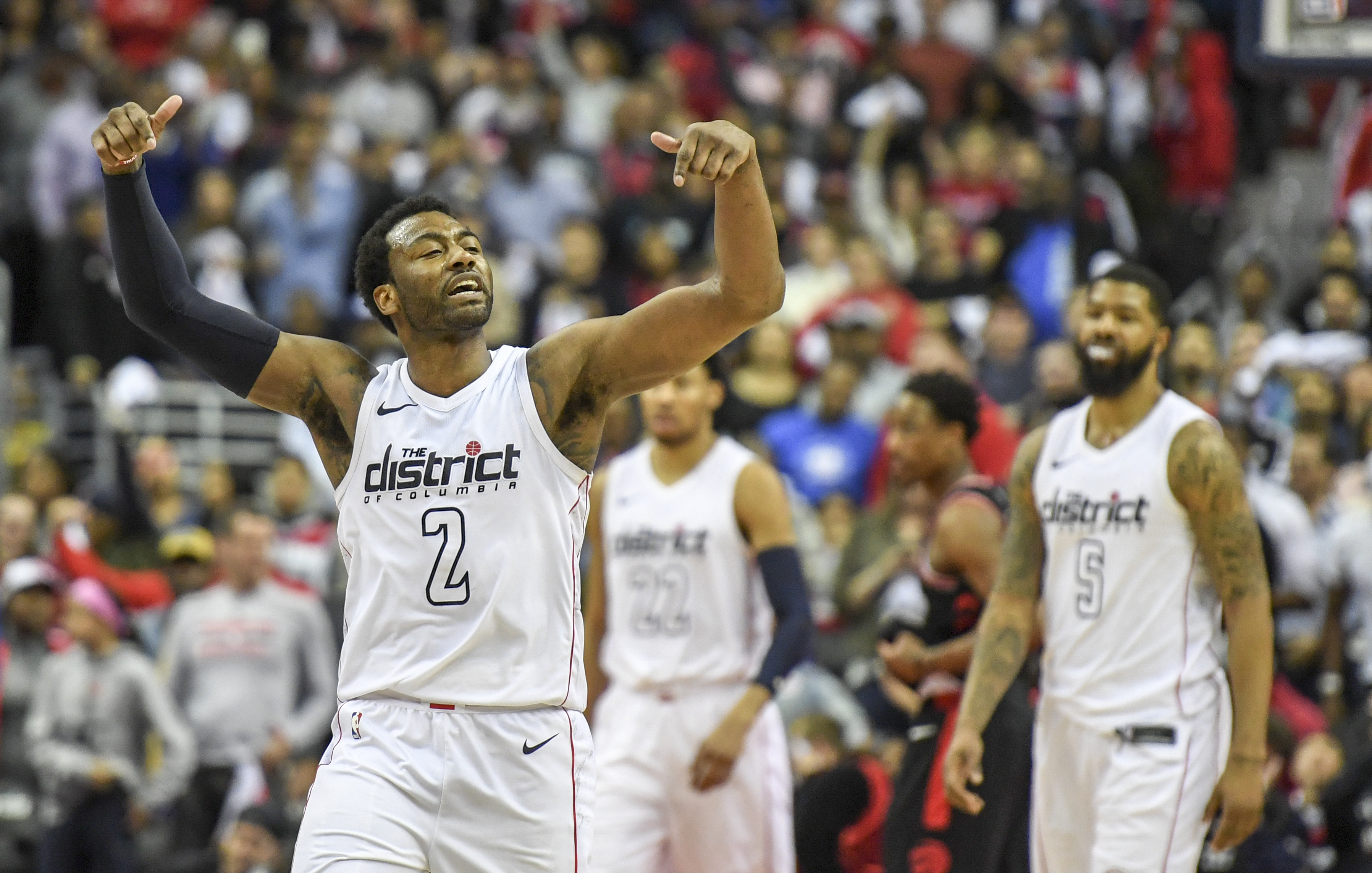 NBA Play-offs first round-game 4. Toronto Raptors at Washington Wizards