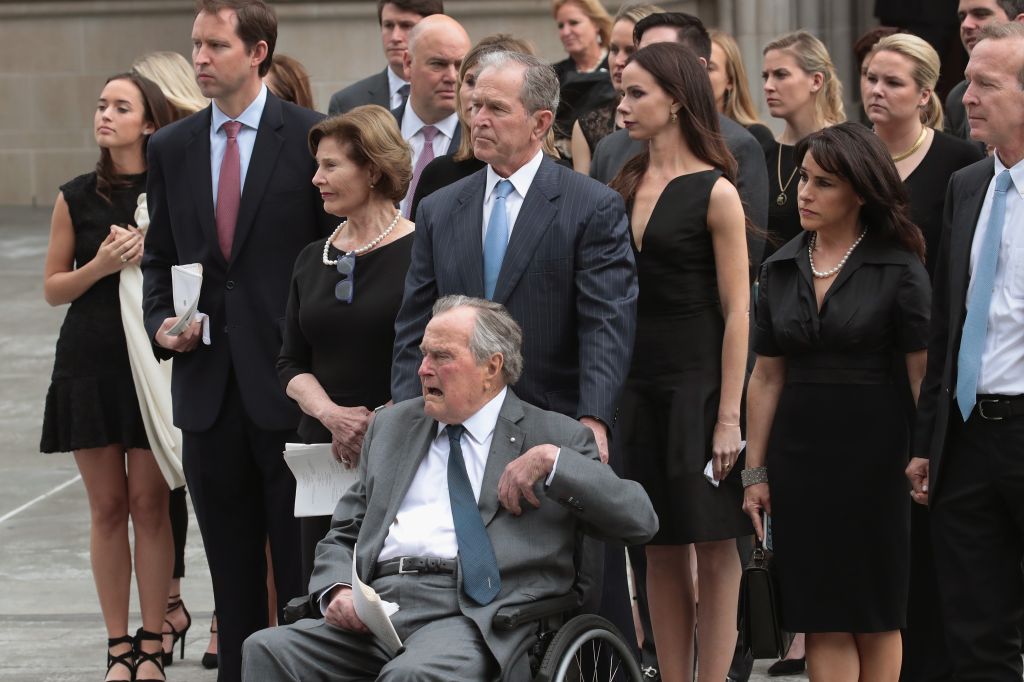 Mourners, Including Former Presidents, Attend Funeral For Barbara Bush