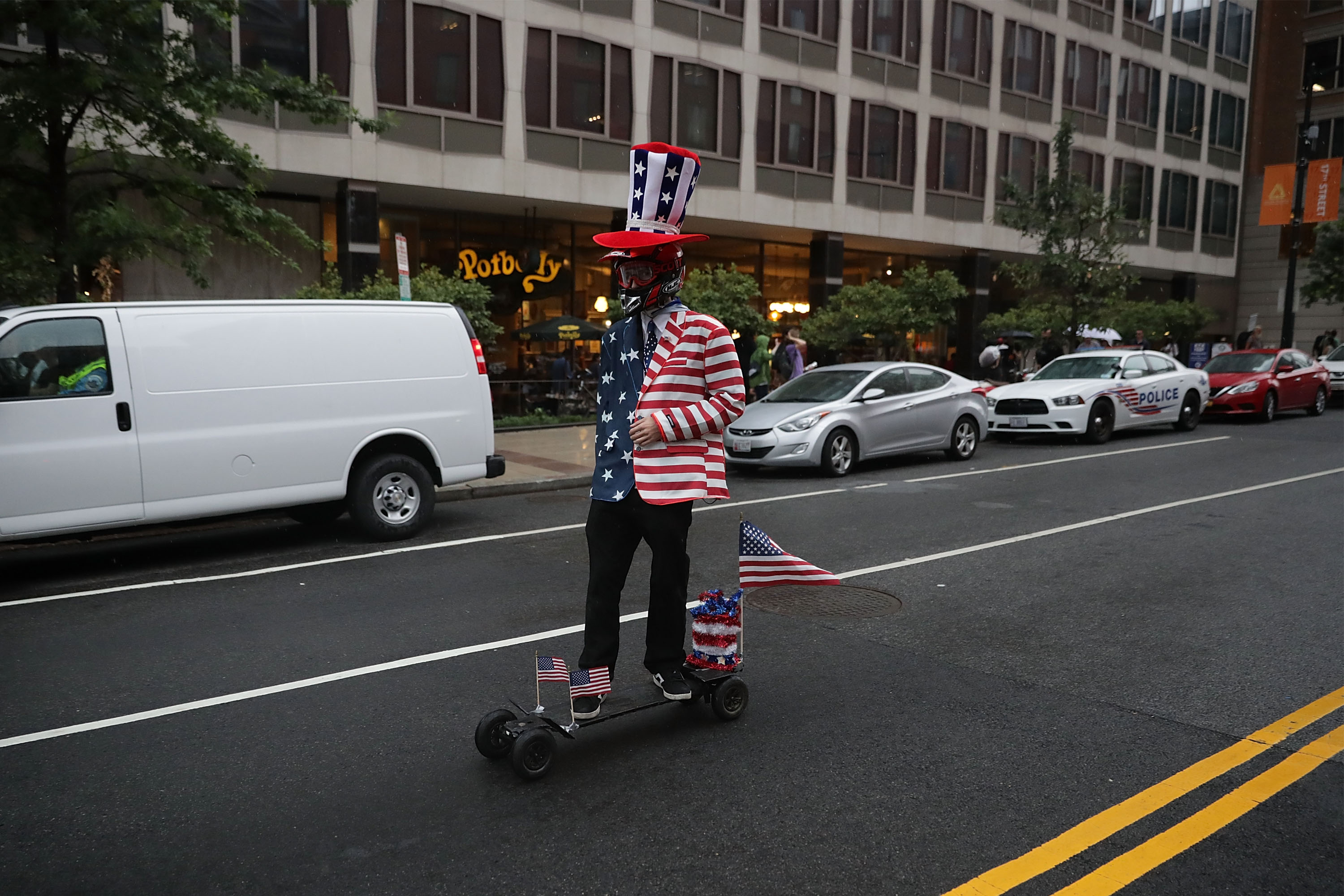 Alt Right Holds 'Unite The Right' Rally In Washington, Drawing Counterprotestors