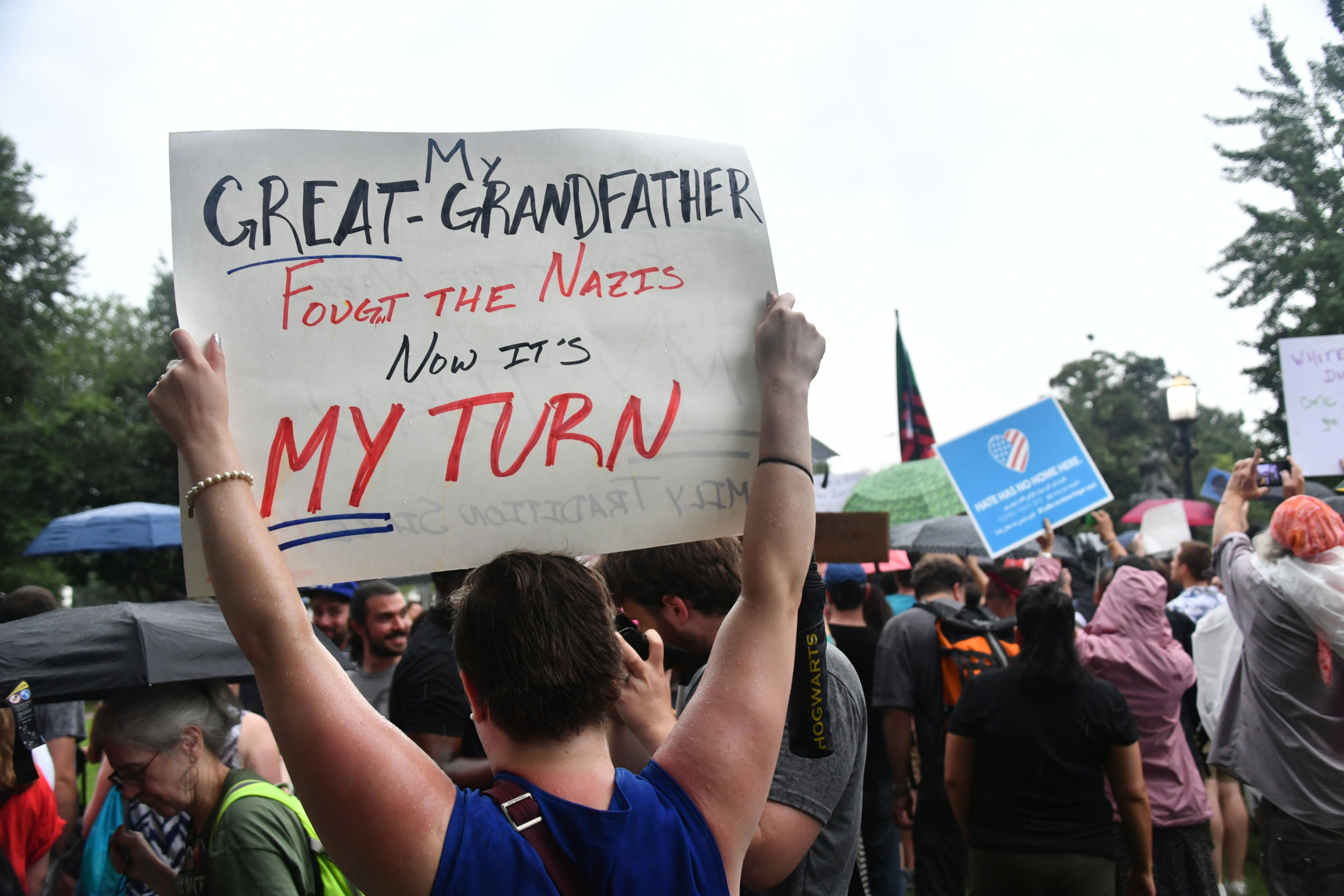 US-POLITICS-RACISM-DEMONSTRATION