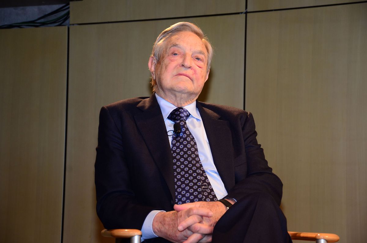 Empfang fuer George Soros in Berlin