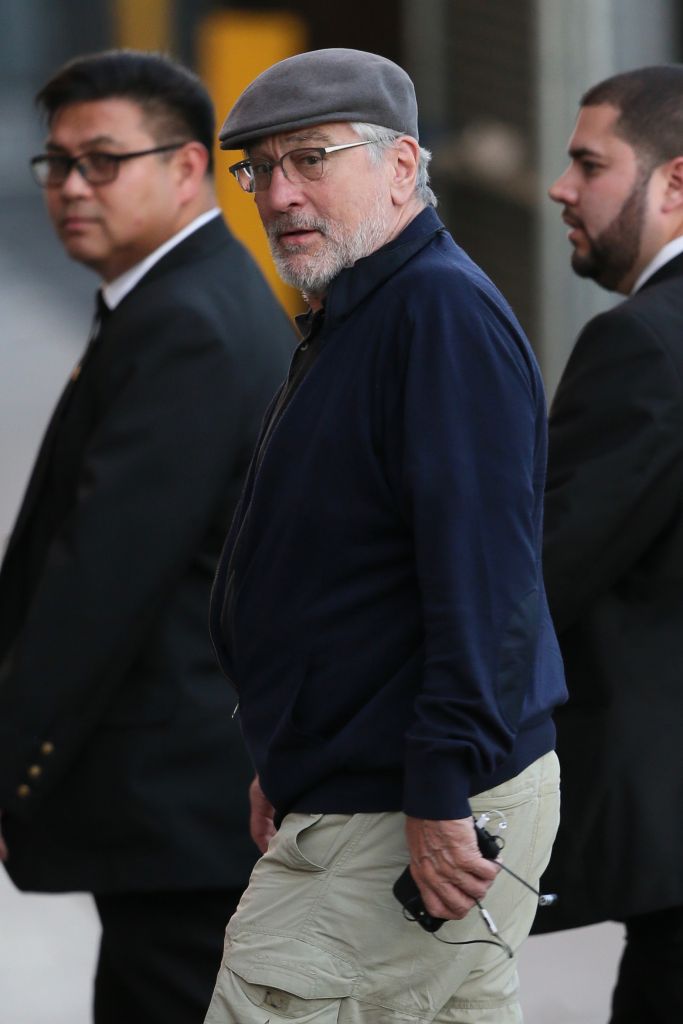 Celebrities arriving at the ABC studios