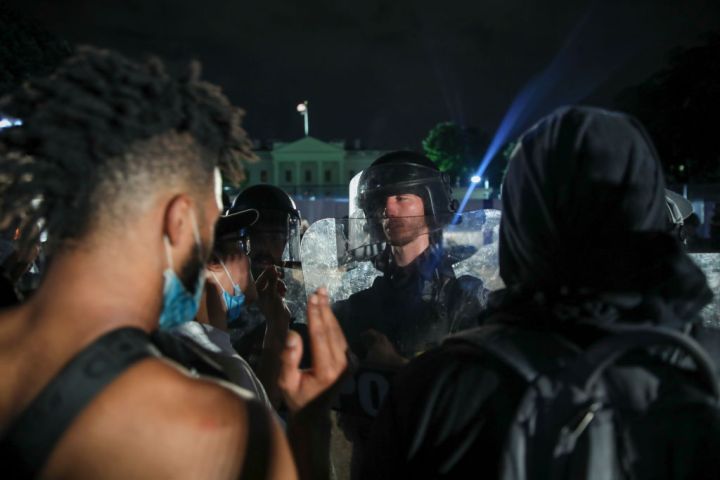 Protesters Demonstrate In D.C. Against Death Of George Floyd By Police Officer In Minneapolis