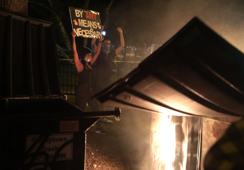 Protesters Demonstrate In D.C. Against Death Of George Floyd By Police Officer In Minneapolis