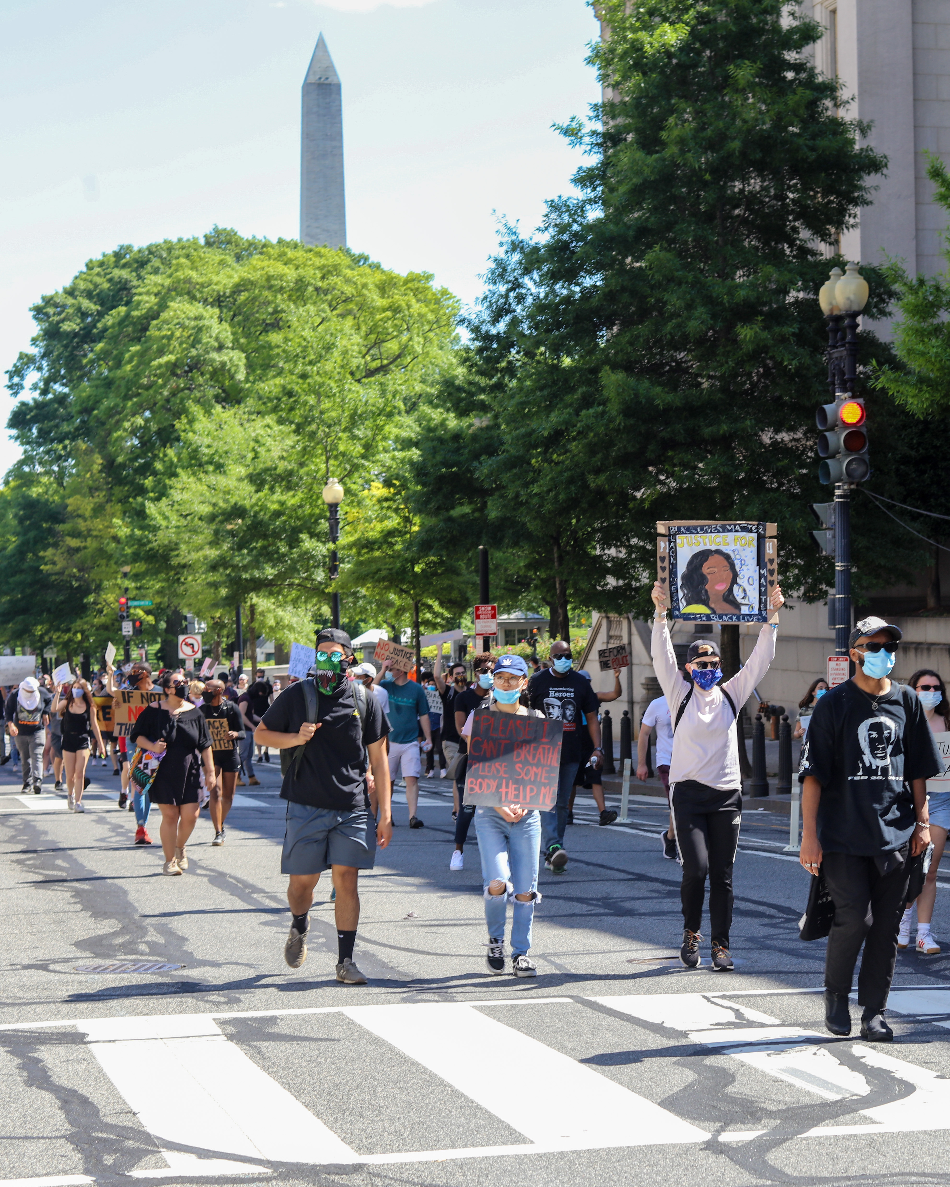Washington, D.C. George Floyd Protests