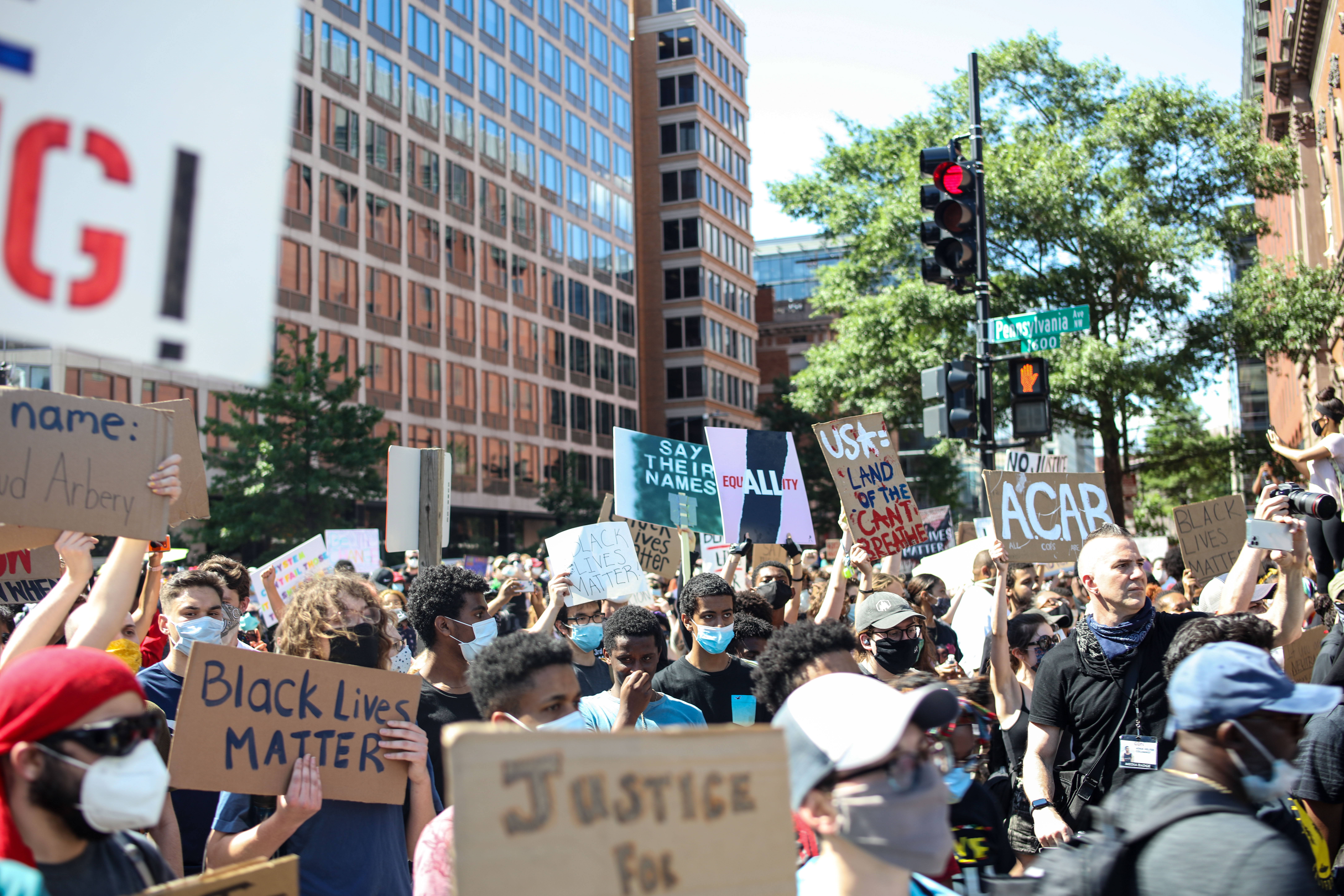 Washington, D.C. George Floyd Protests