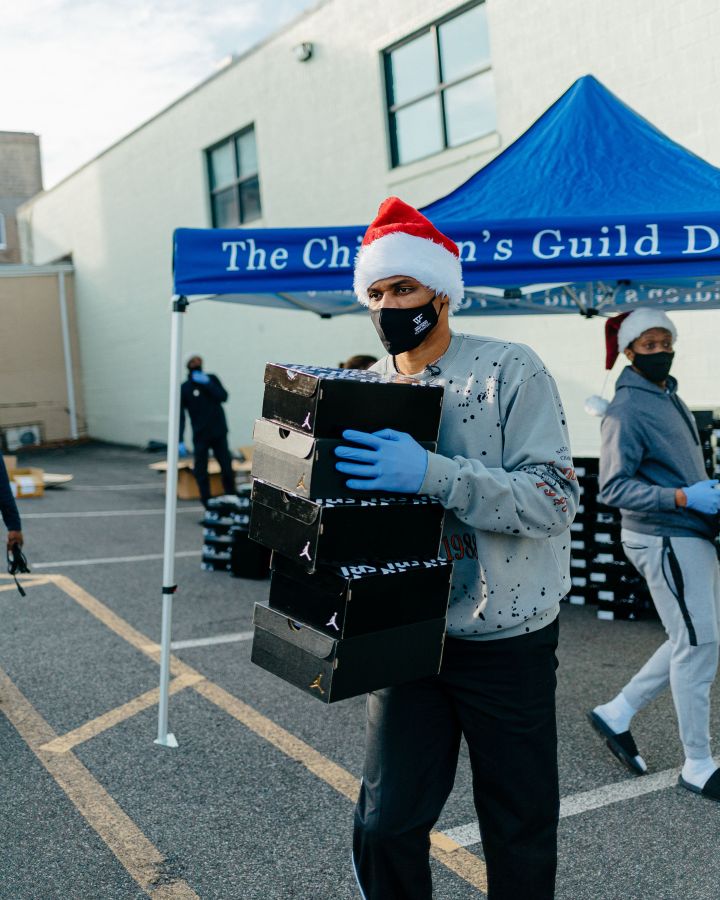 THE RUSSELL WESTBROOK WHY NOT? FOUNDATION D.C. Holiday Event