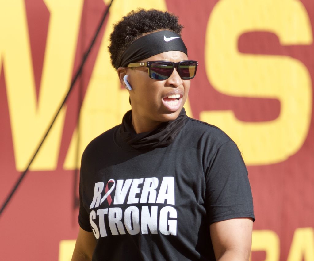 Coach Jennifer King Washington Football Team