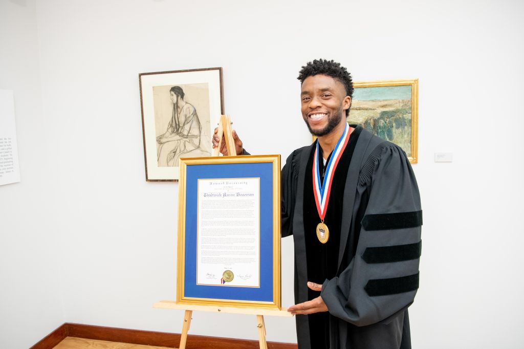 Chadwick Boseman at Howard 5