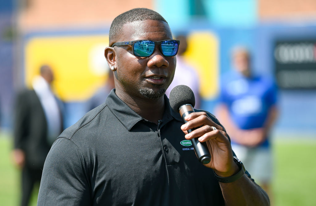 Dedication And Ribbon Cutting At Boys And Girls Club Baseball Stadium
