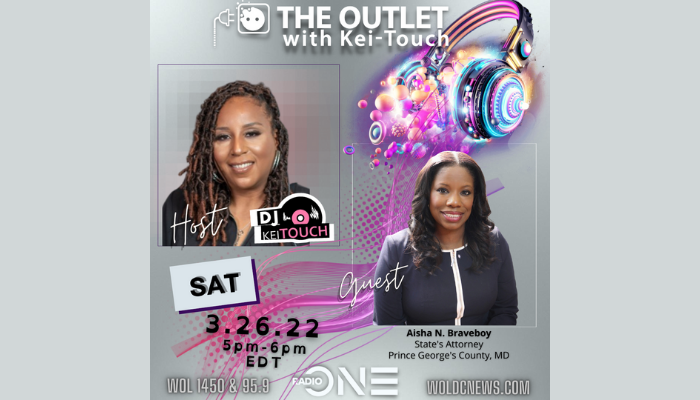 Aisha Braveboy joins The Outlet With Kei-Touch