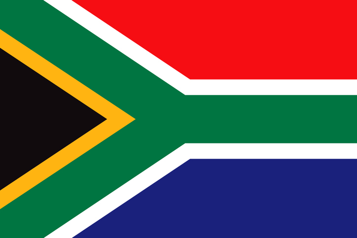 South Africa African Country Flag