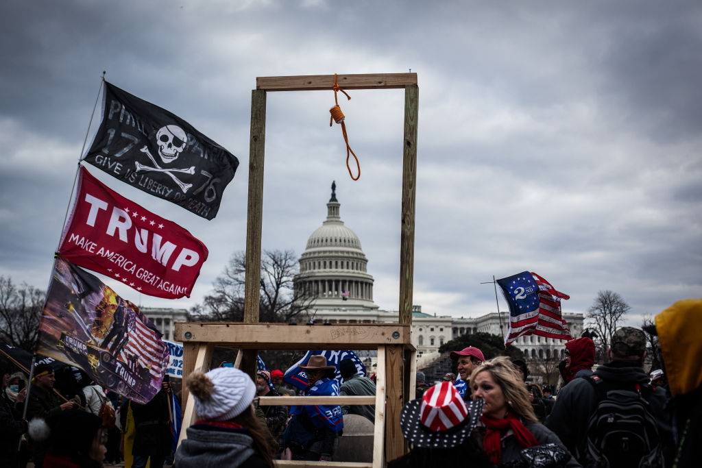 Trump Supporters Hold "Stop The Steal" Rally In DC Amid Ratification Of Presidential Election