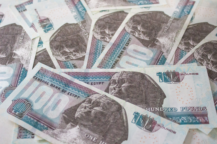 Egyptian one hundred pound banknote