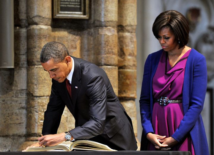 US President Barack Obama Visits The UK - Day One