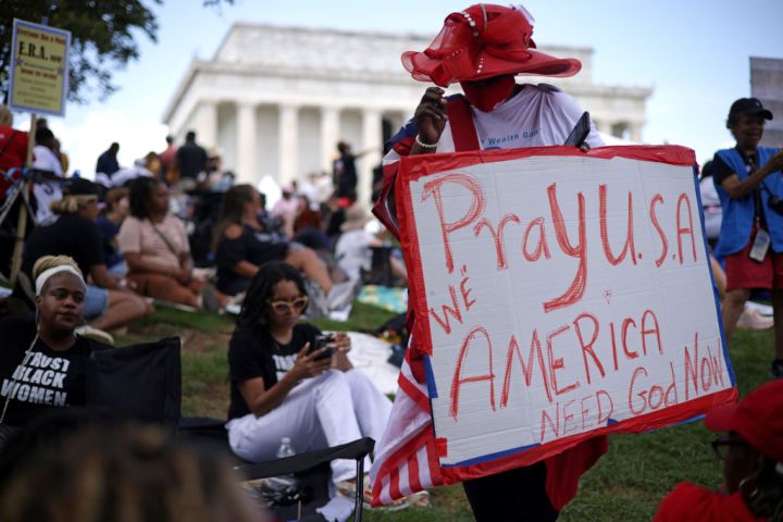 Thousands Gather For The 60th Anniversary Of The March On Washington