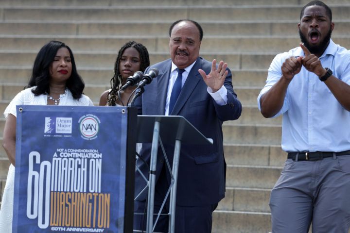 Thousands Gather For The 60th Anniversary Of The March On Washington