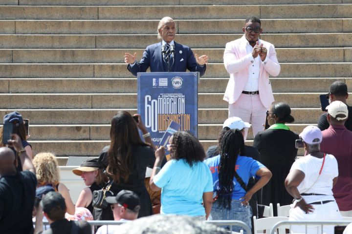 Thousands Gather For The 60th Anniversary Of The March On Washington