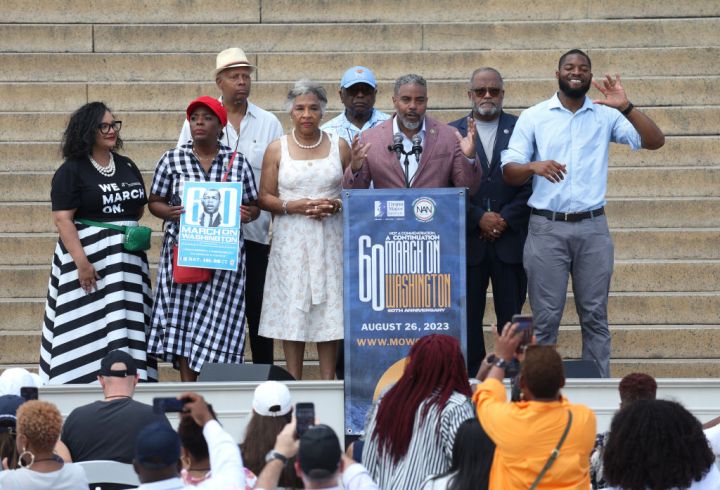 Thousands Gather For The 60th Anniversary Of The March On Washington