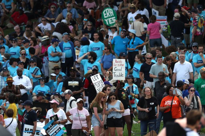 Thousands Gather For The 60th Anniversary Of The March On Washington