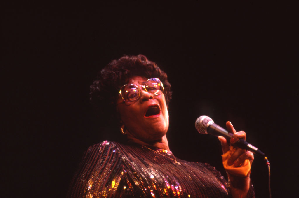 Ella Fitzgerald en concert dans les années 70