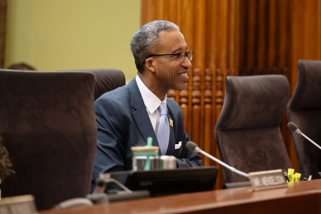 WASHINGTON, DC- APRIL 03: D.C. Council member Kenyan R. McDuffi