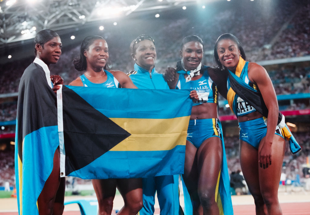 2000 Olympics - W 4 X 100 relay