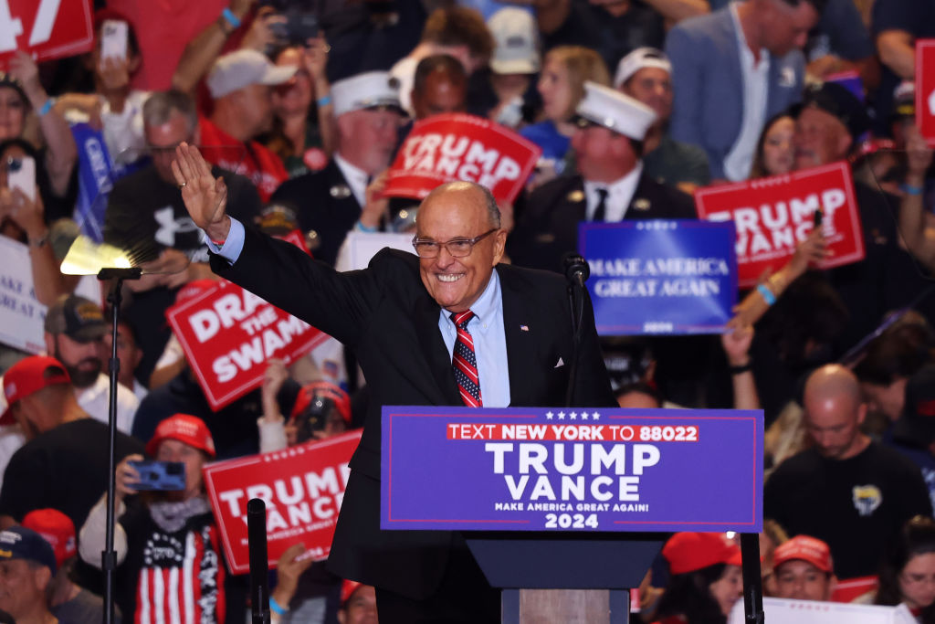 Presidential Candidate Donald Trump Holds Campaign Rally On Long Island