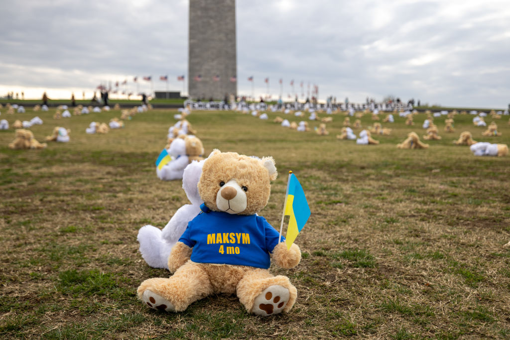 Ukrainian Missing Children Memorial in Washington