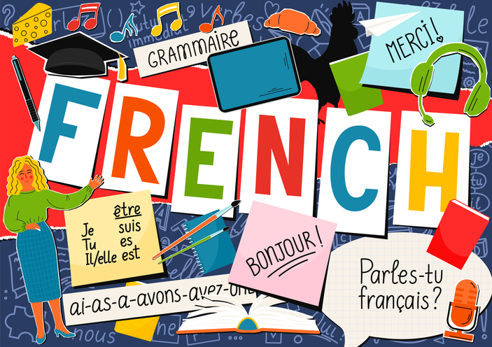 French language concept.