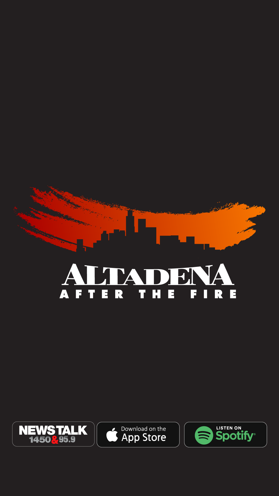 Altadena: After The Fire with Buttons